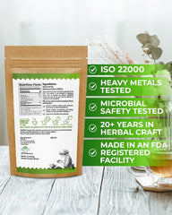 WILDFIELD HERBS hand-sealed hermetic package preserving fragrance and quality