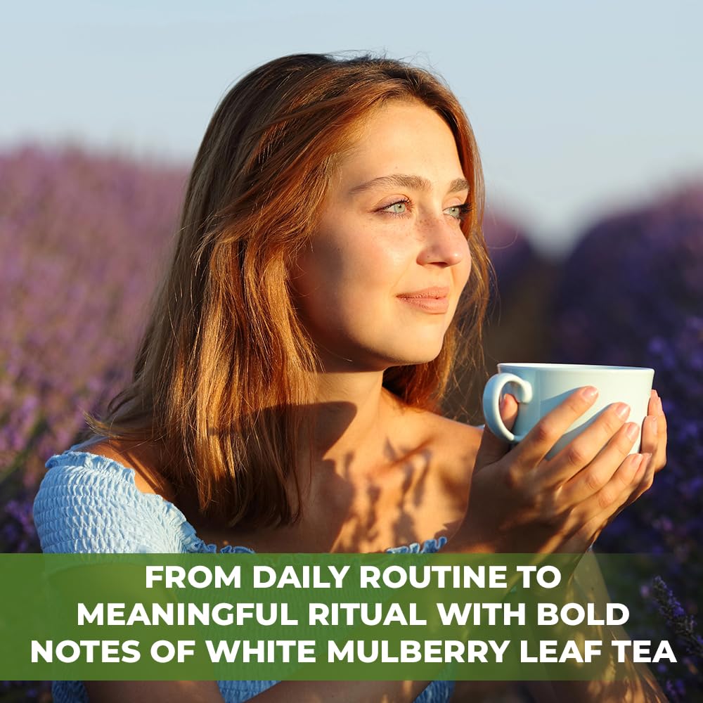 WILDFIELD HERBS iced mulberry tea in glass demonstrating refreshing cold-brew option