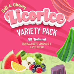 WILEY WALLABY blasted berry bag open with pieces visible for flavor preview