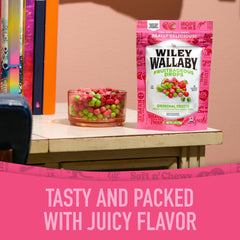WILEY WALLABY detailed texture of soft licorice core for chewy satisfaction