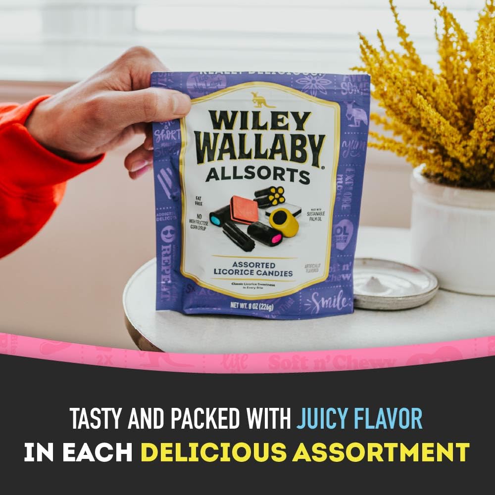Wiley Wallaby label and ingredients panel clear for plant-based and lower sugar info