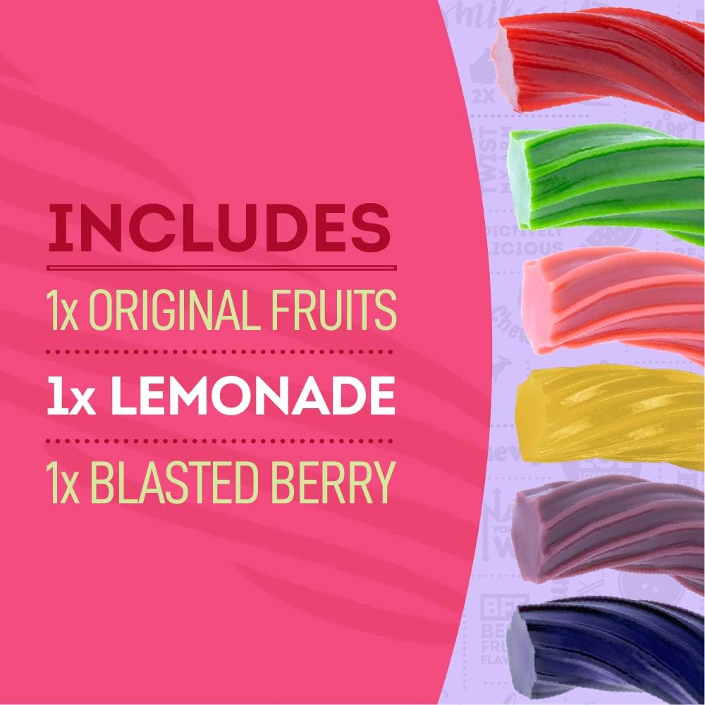 WILEY WALLABY lemonade licorice pieces showing tangy citrus color appeal