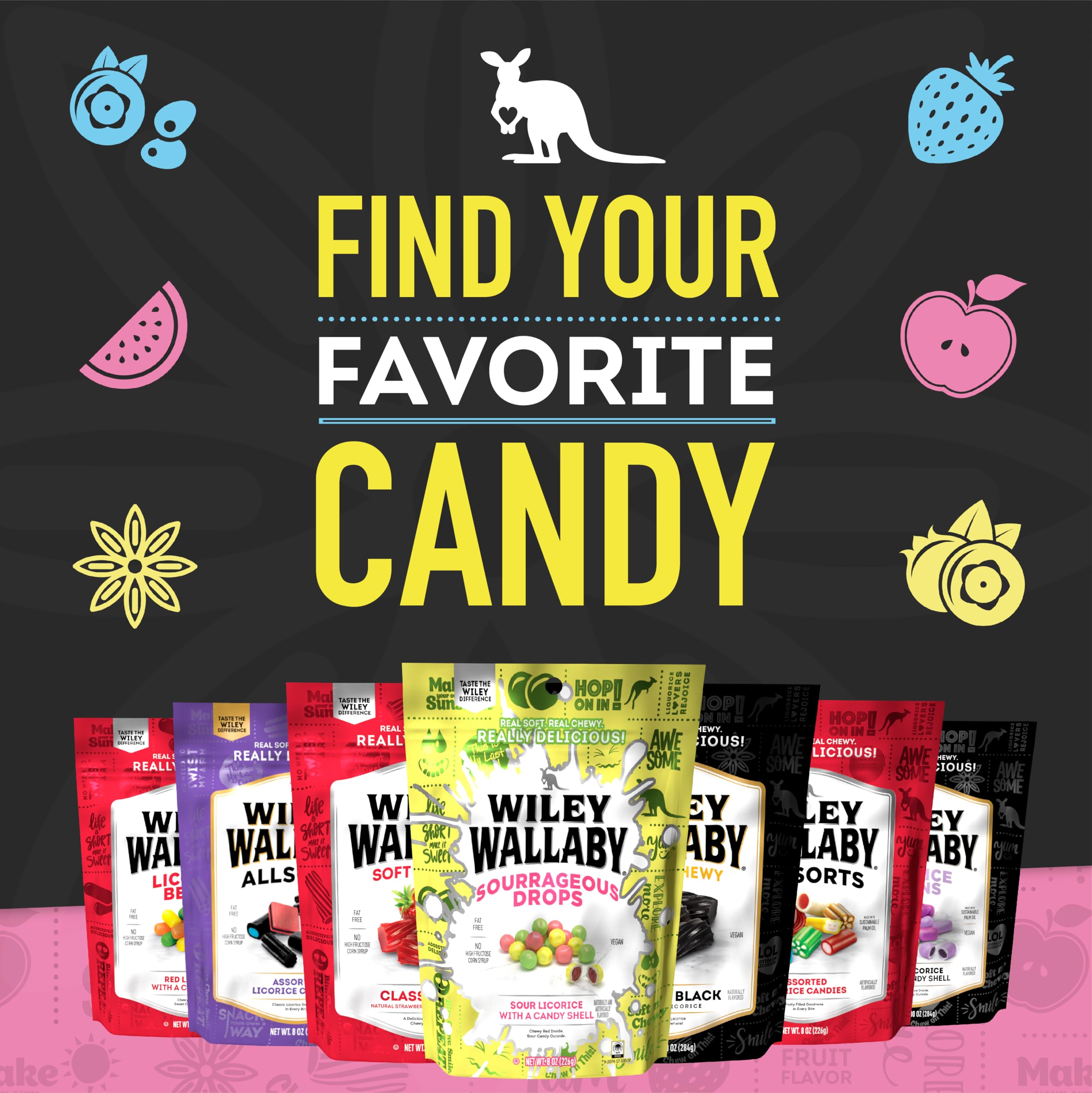Wiley Wallaby party bowl display ideal for gatherings and effortless hosting