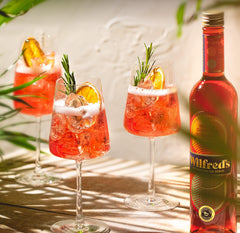 Wilfred's poured over ice to show spritz serving and refreshing result