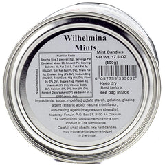 Wilhelmina Fortuin peppermint close-up showing texture and mild flavor