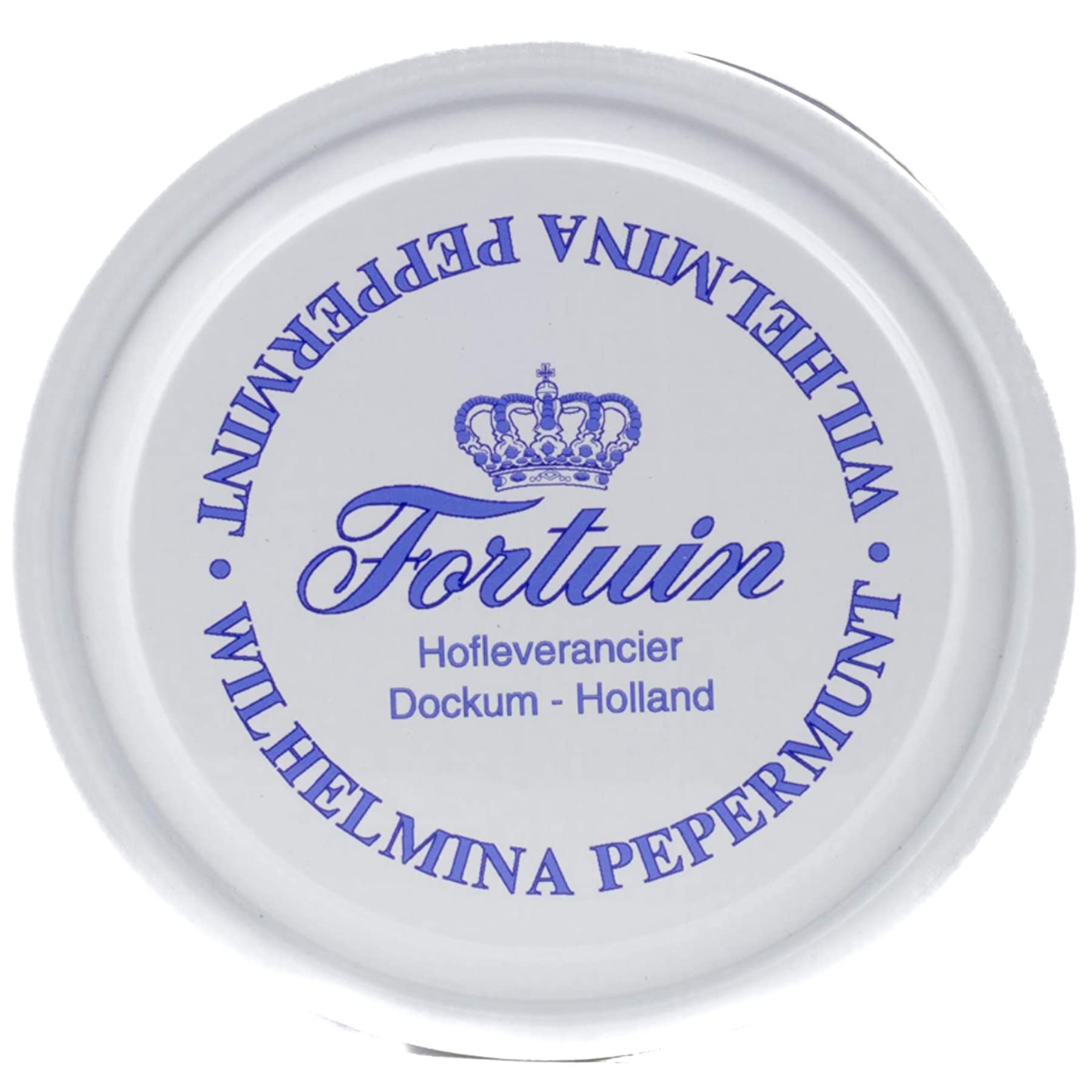 Wilhelmina Fortuin open tin revealing peppermints and reusable storage benefit