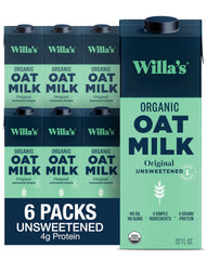 Willa's front packaging showing clean label and organic badge for clarity