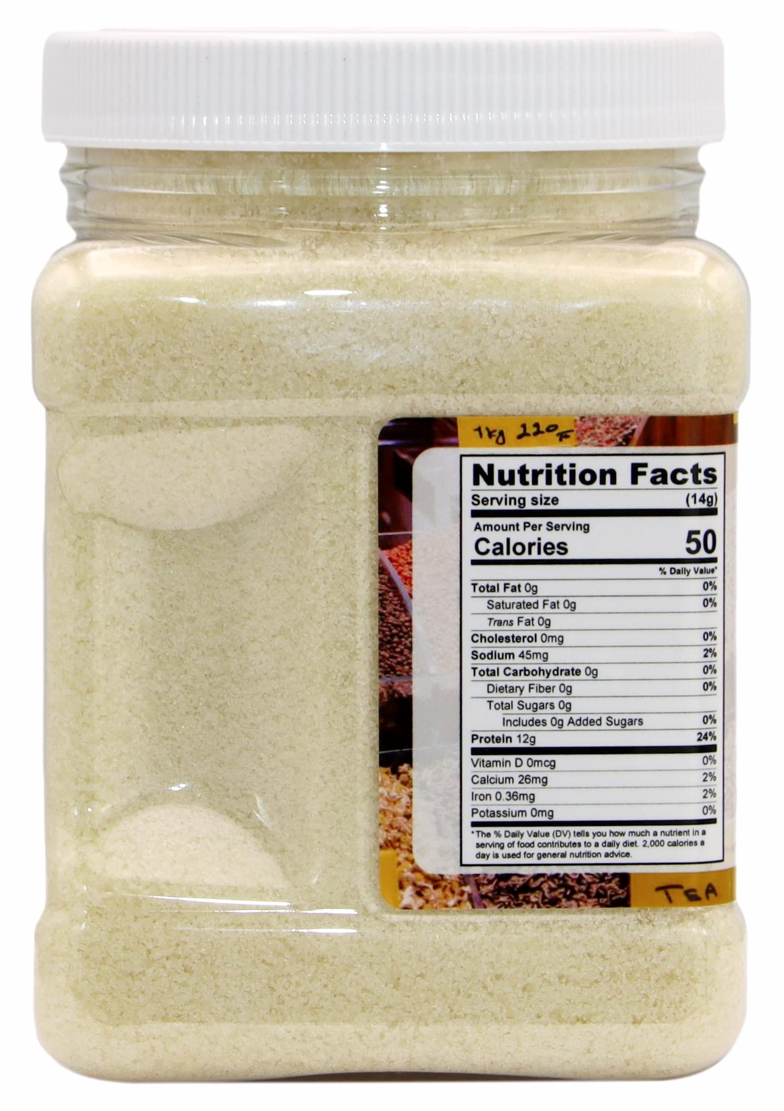 WinCrest gelatin blooming in water to ensure consistent gel strength
