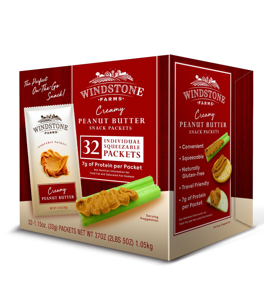 Windstone Farms open packet close-up showing creamy texture and easy use