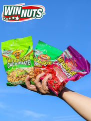 WINNUTS peanuts in a bowl at a party illustrating shareable snack appeal