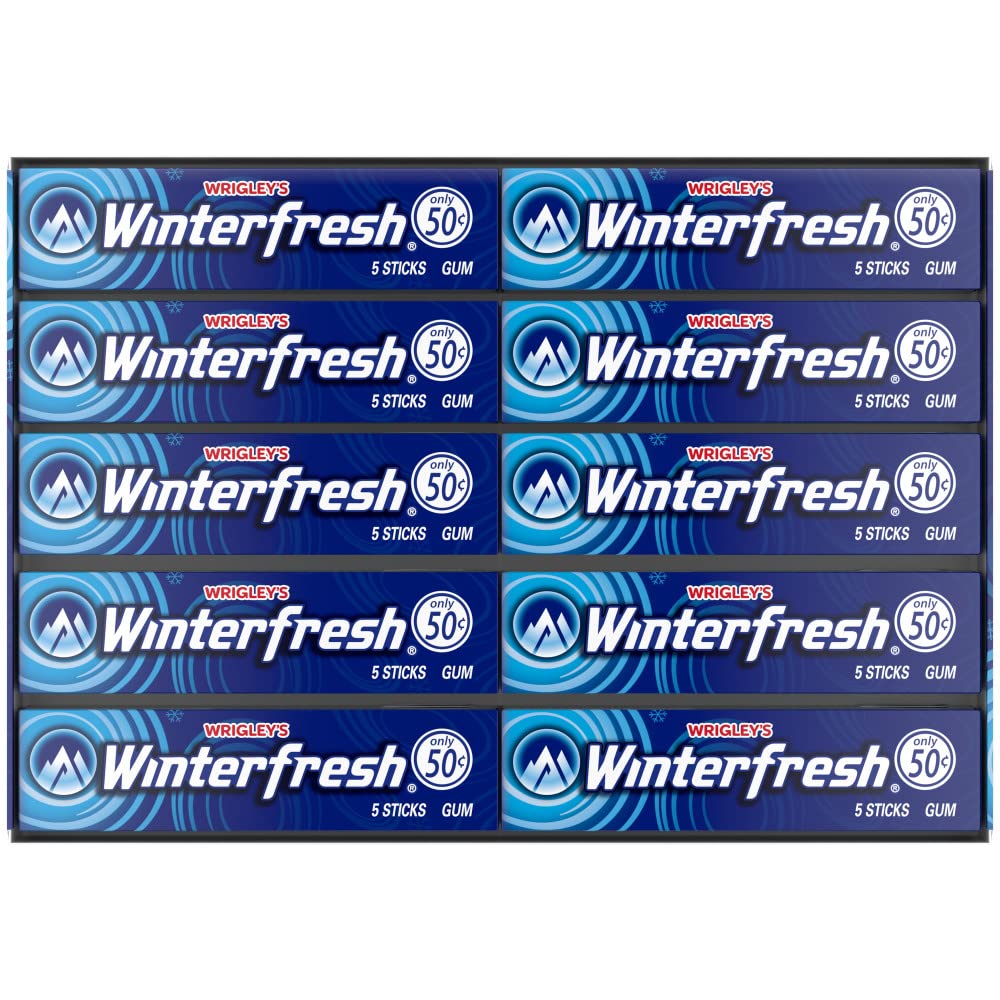 Winterfresh front packaging showing branding and benefits