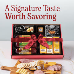 Carrs crackers and dipping pretzels from Wisconsin Cheese Company arranged for immediate serving