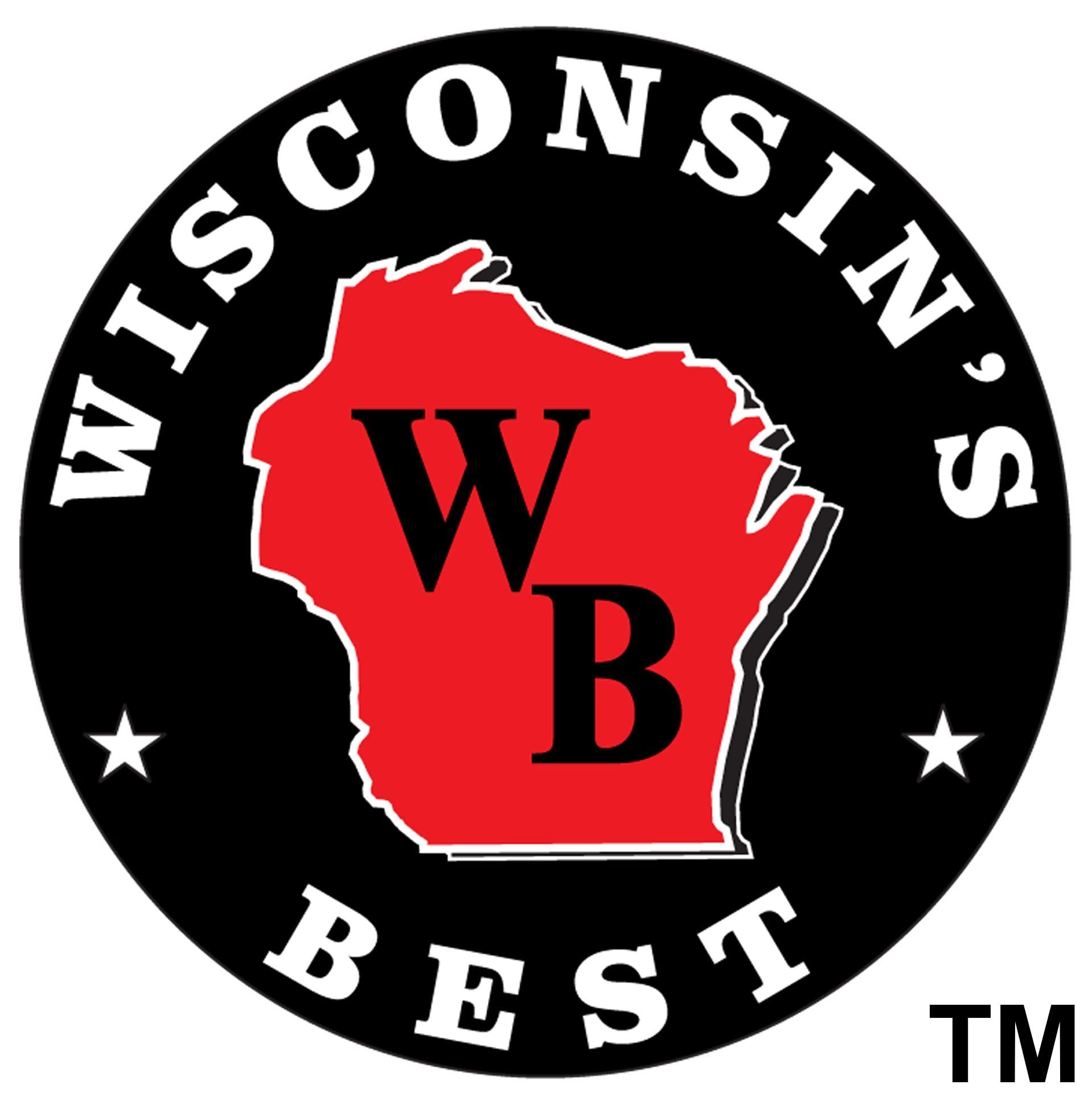 Gift box contents next to a ruler to show Wisconsin Cheese Company portion sizes and scale
