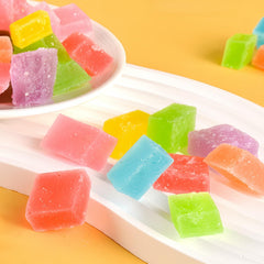 WJDDMGO assortment display illustrating distinct fruit flavors for variety