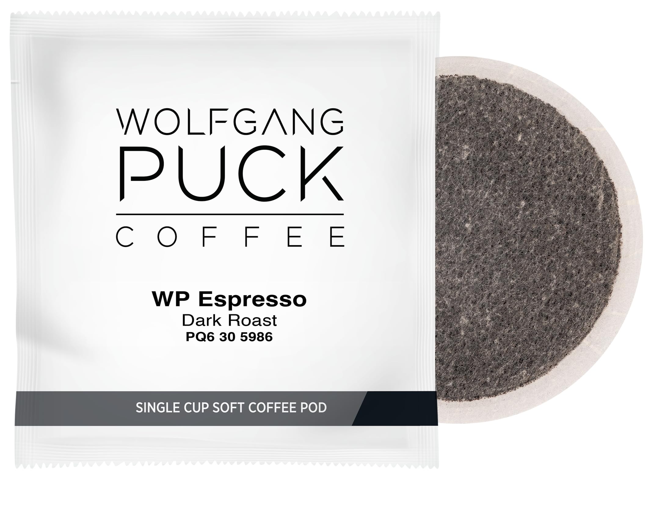 Wolfgang Puck close-up of soft pod texture highlighting freshness preservation