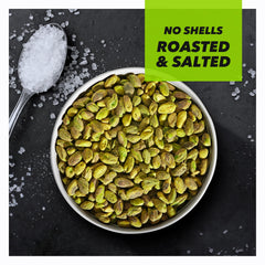 Wonderful Pistachios in a serving bowl portraying easy grab-and-go protein snack