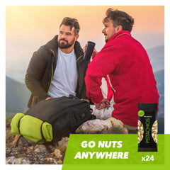 Wonderful Pistachios stacked box of 24 highlighting convenience and portion control