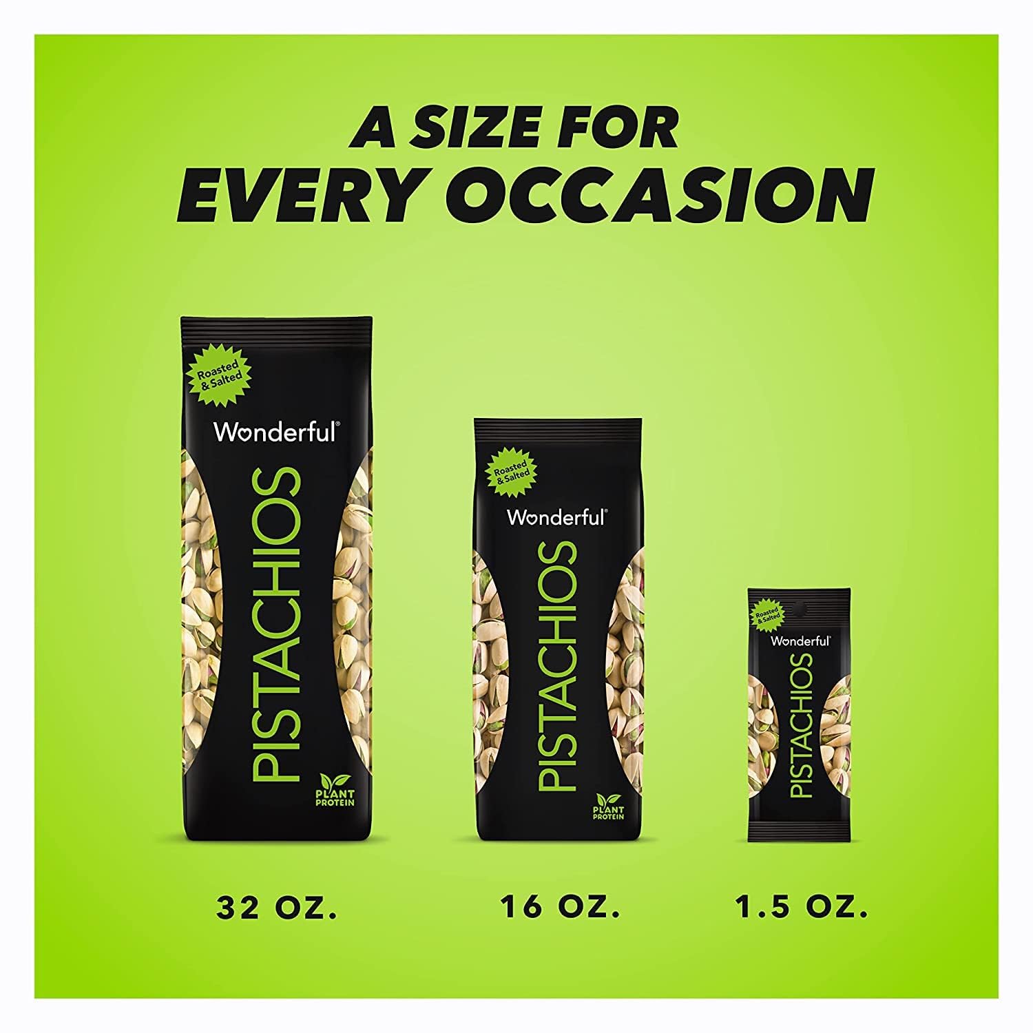 Wonderful Pistachios nutrition label detail showing ingredients and certifications