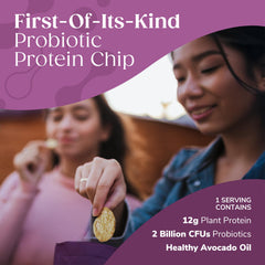 WonderSlim close-up of chip texture highlighting crispy high-protein crunch