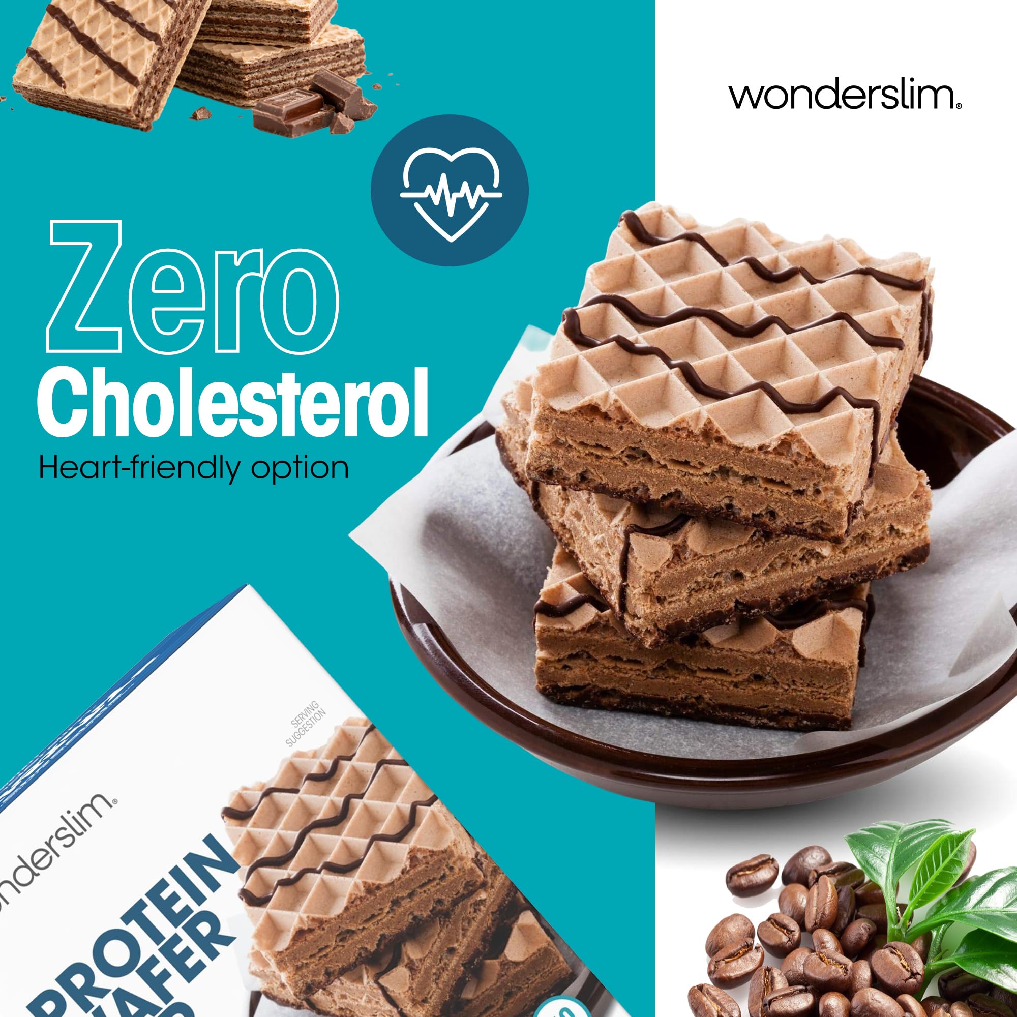 WonderSlim bar held in hand to show actual size and portion control benefit