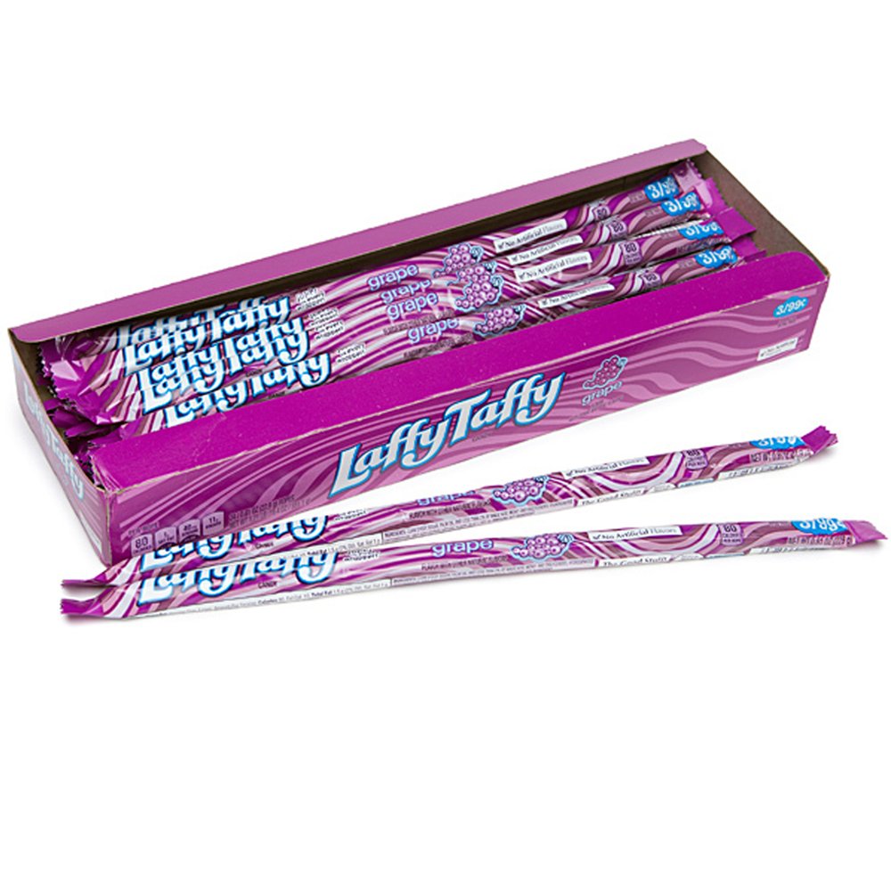 Wonka grape rope front packaging showing box and quantity, easy selection