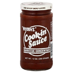 WOODY'S bottle front label showing product and bold flavor for versatile use