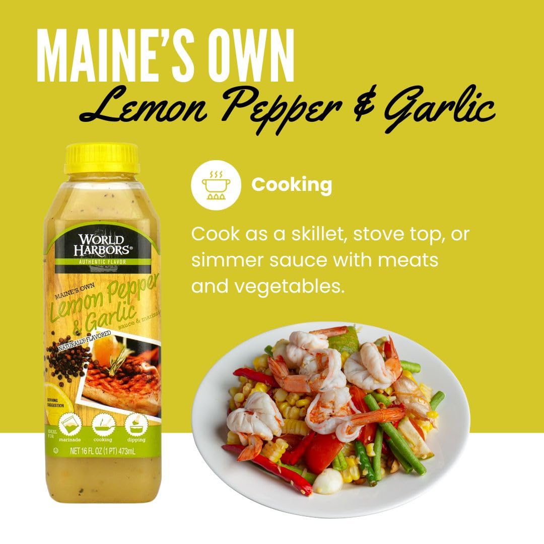 World Harbors used as a salad dressing over mixed greens for tangy boost