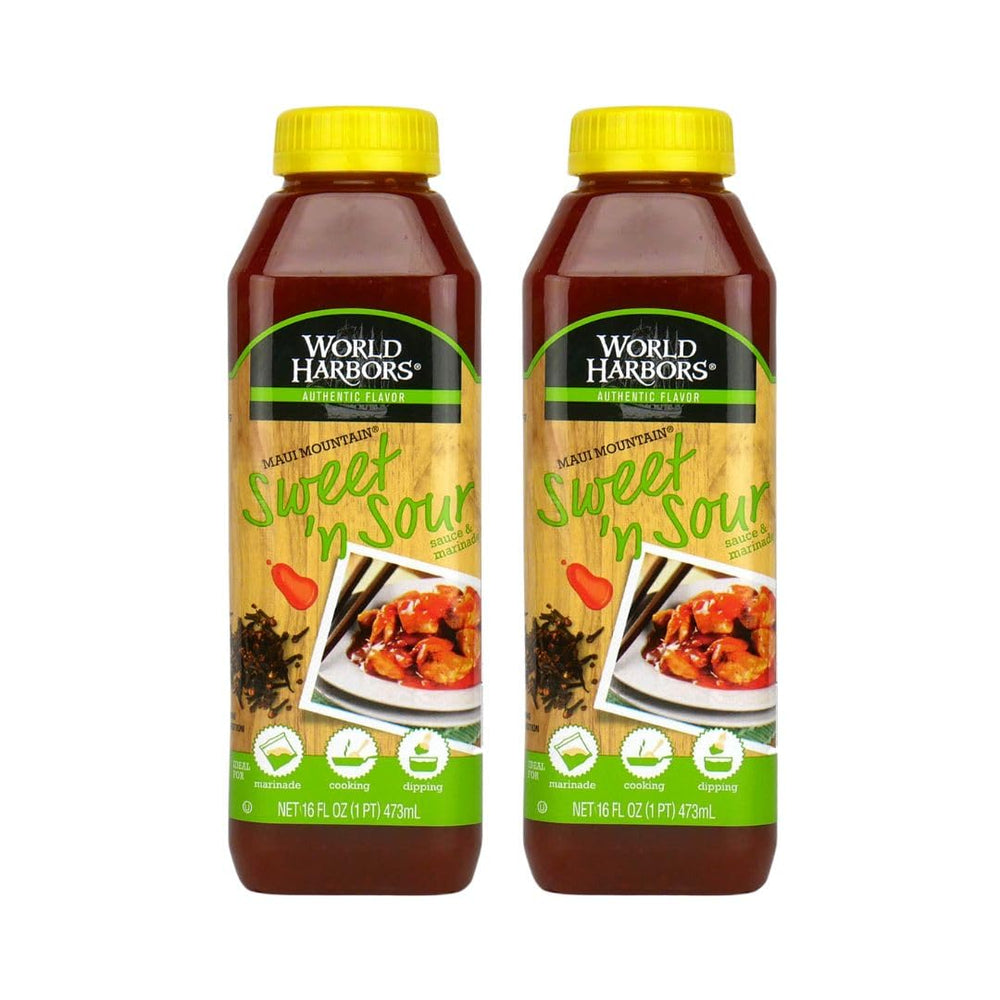 World Harbors front label shows product identity and clear serving suggestion benefit