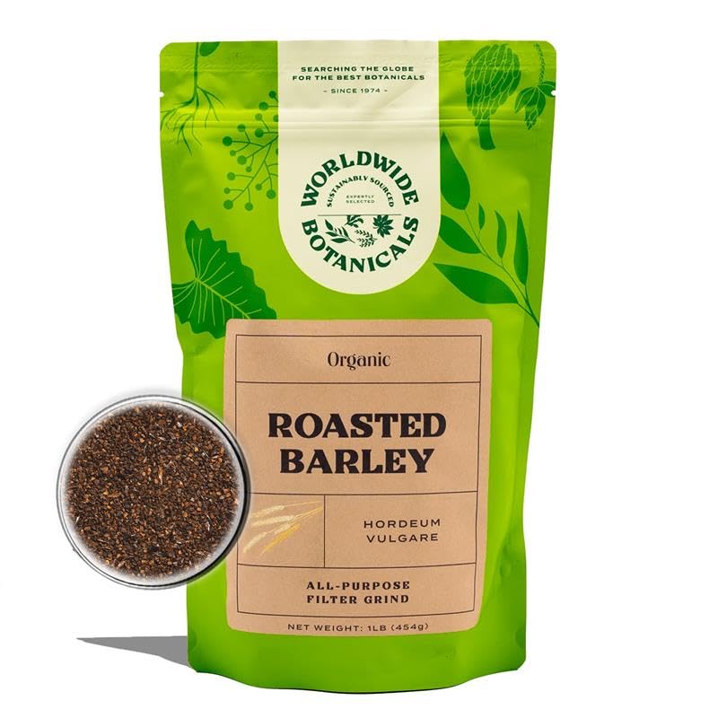 Worldwide Botanicals orzo served in kitchen lifestyle setting for evening drinks