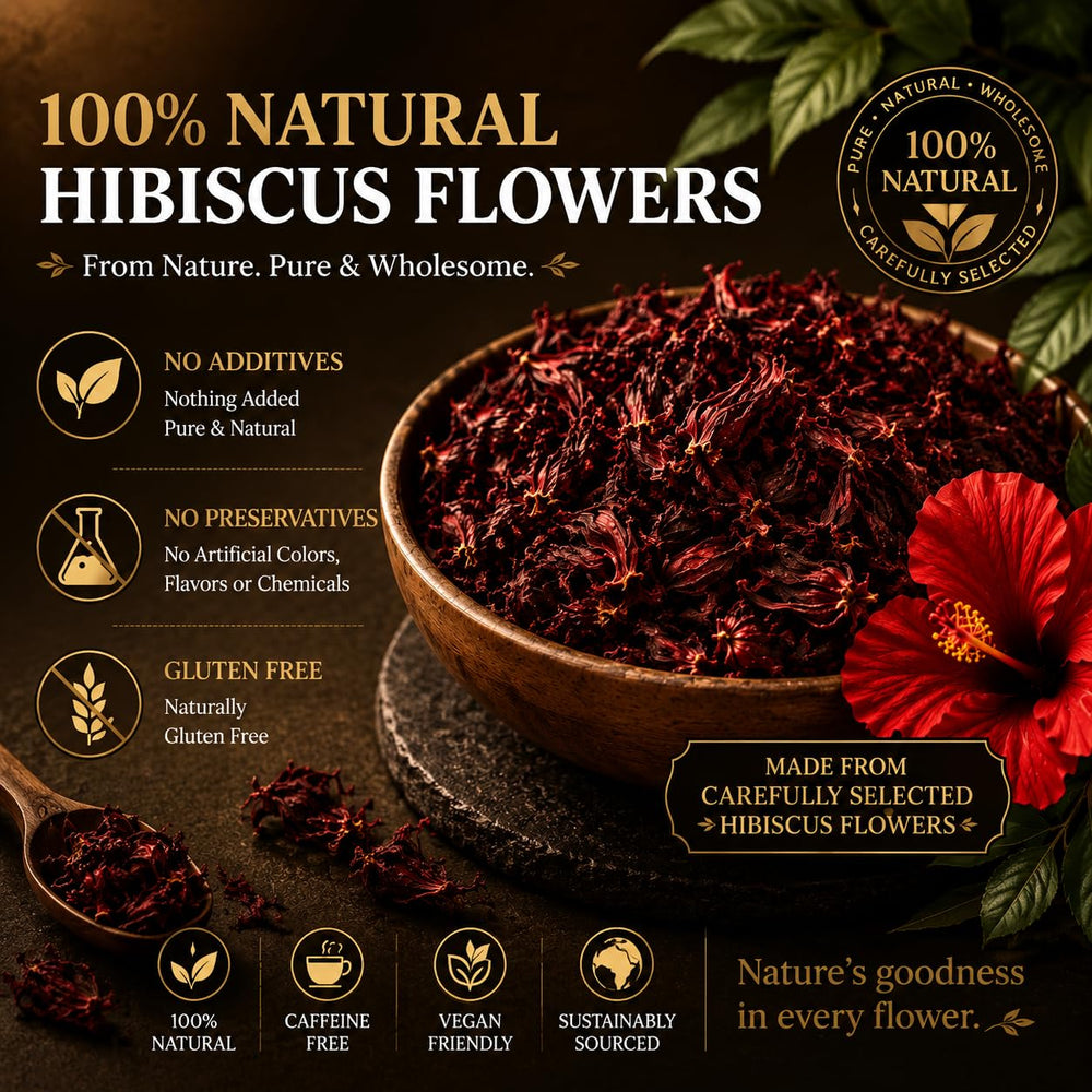 WOTIHA iced hibiscus in a pitcher offering refreshing beverage option