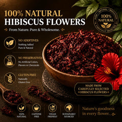 WOTIHA iced hibiscus in a pitcher offering refreshing beverage option