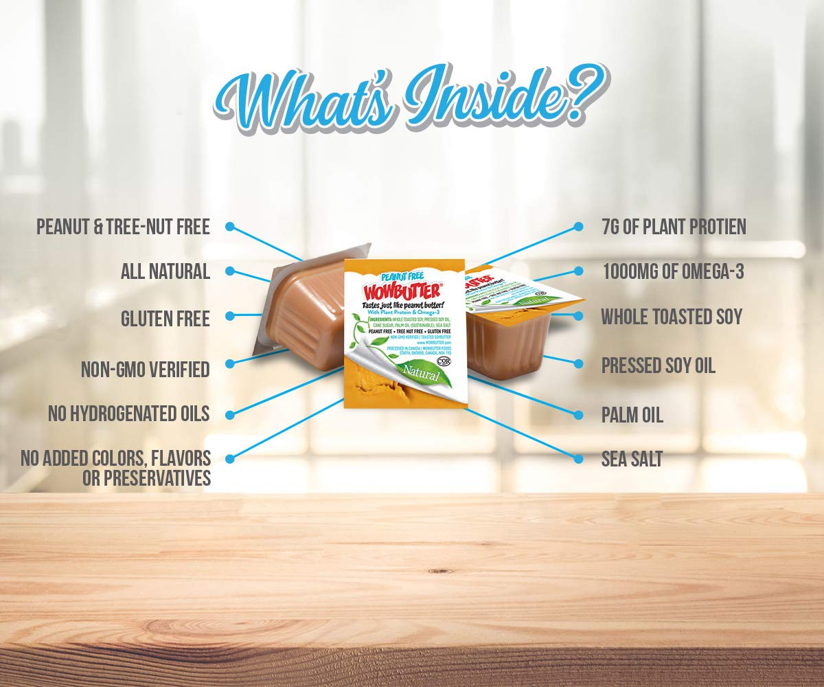 WOWBUTTER creamy texture closeup showing smooth spreadable consistency