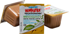 WOWBUTTER front packaging showing 100 cups and nut-free benefit