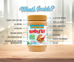 WOWBUTTER ingredient label highlighting non-GMO verification