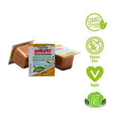 WOWBUTTER single-serve cup top view highlighting portable convenience