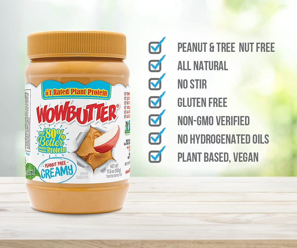 WOWBUTTER six-jar pack boxed for bulk family supply