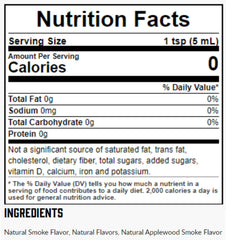 Wright's Liquid Smoke bottle close-up label highlighting variety pack for easy selection