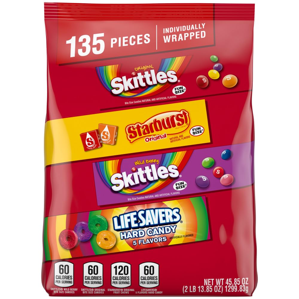 Wrigley's bulk bag front view showing contents and label for speedy selection