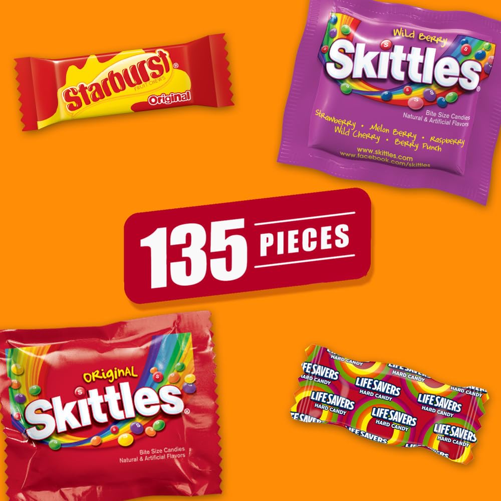 Wrigley's closeup of individually wrapped candies highlighting hygiene and portioning
