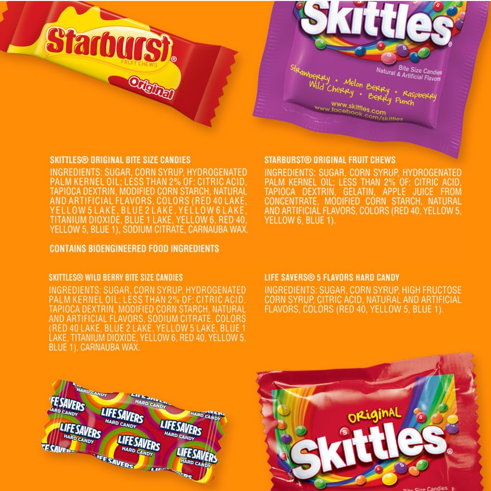 Wrigley's fun-size candies packed into goodie bags for quick party favors
