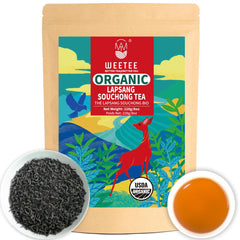 WT WEETEE front packaging showing product name and smoky black tea benefit