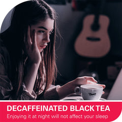 WT WEETEE brewed cup showing bright red color and mild aroma for a smooth cup