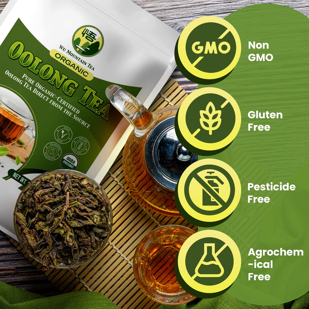 Wu Mountain Tea iced pitcher showcasing clean flavor and refreshing clarity