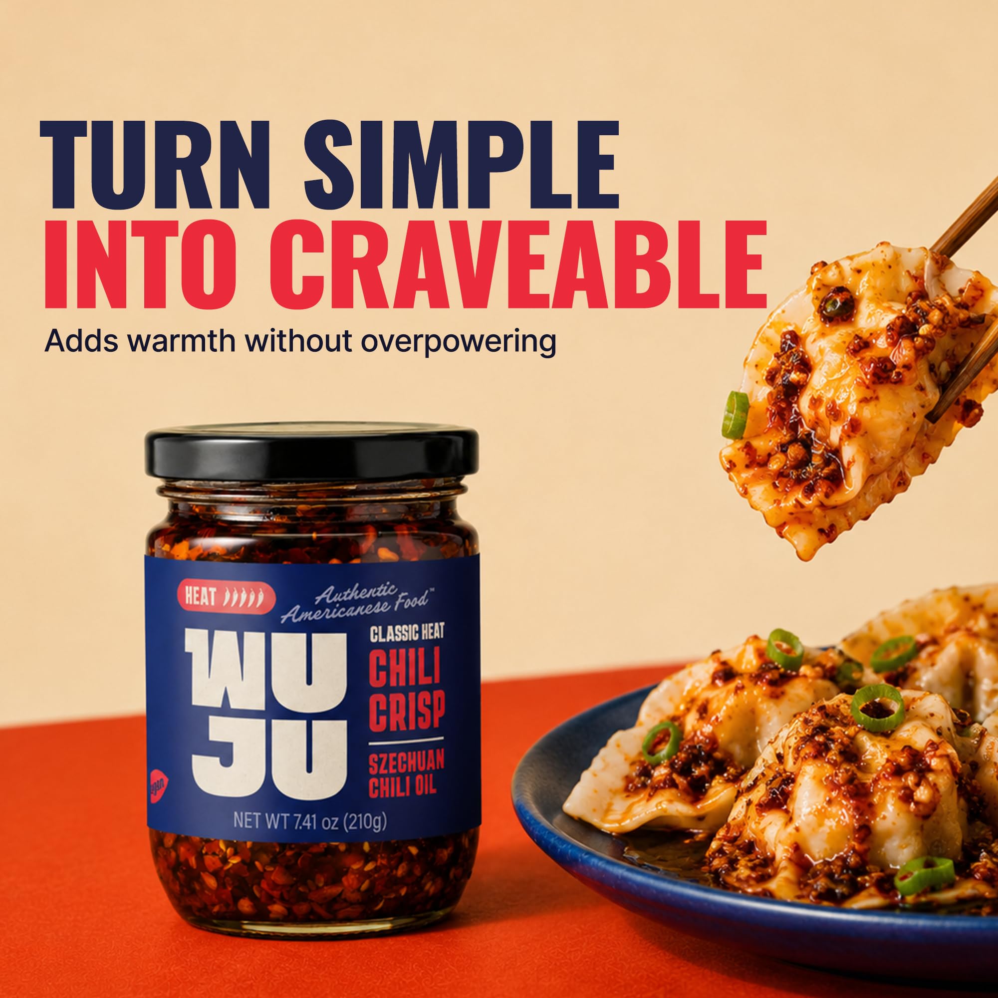 WUJU bottle label displaying ingredient clarity and brand trust