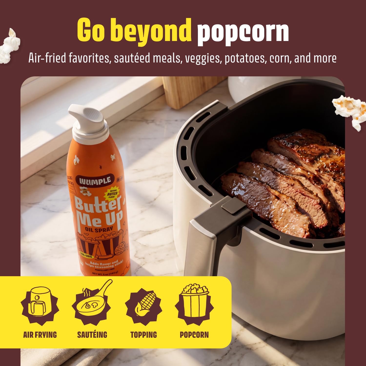 Wumple ingredient label panel highlighting four-ingredient transparency