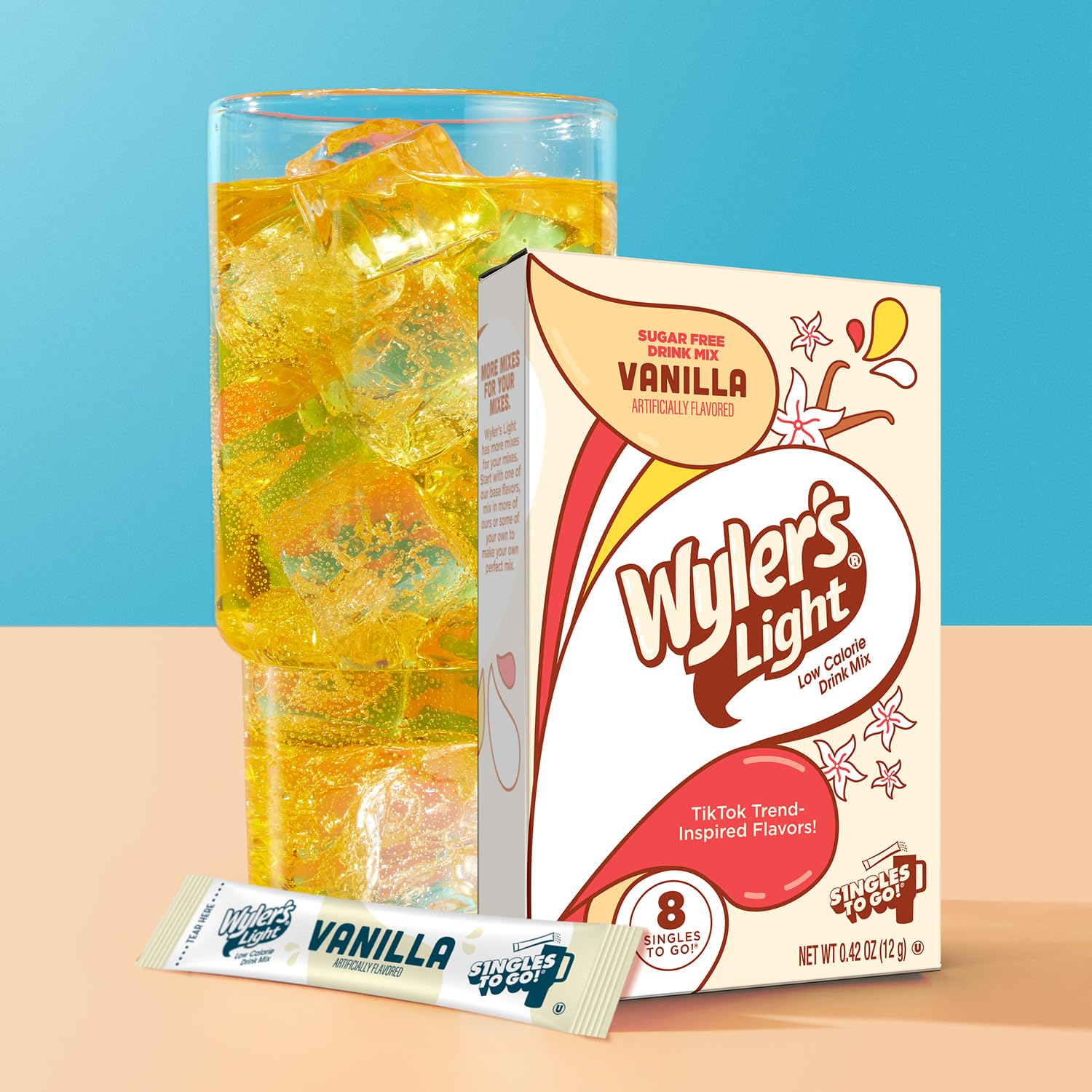 Wyler's Light powdered texture detail close-up illustrating fine mixability benefit