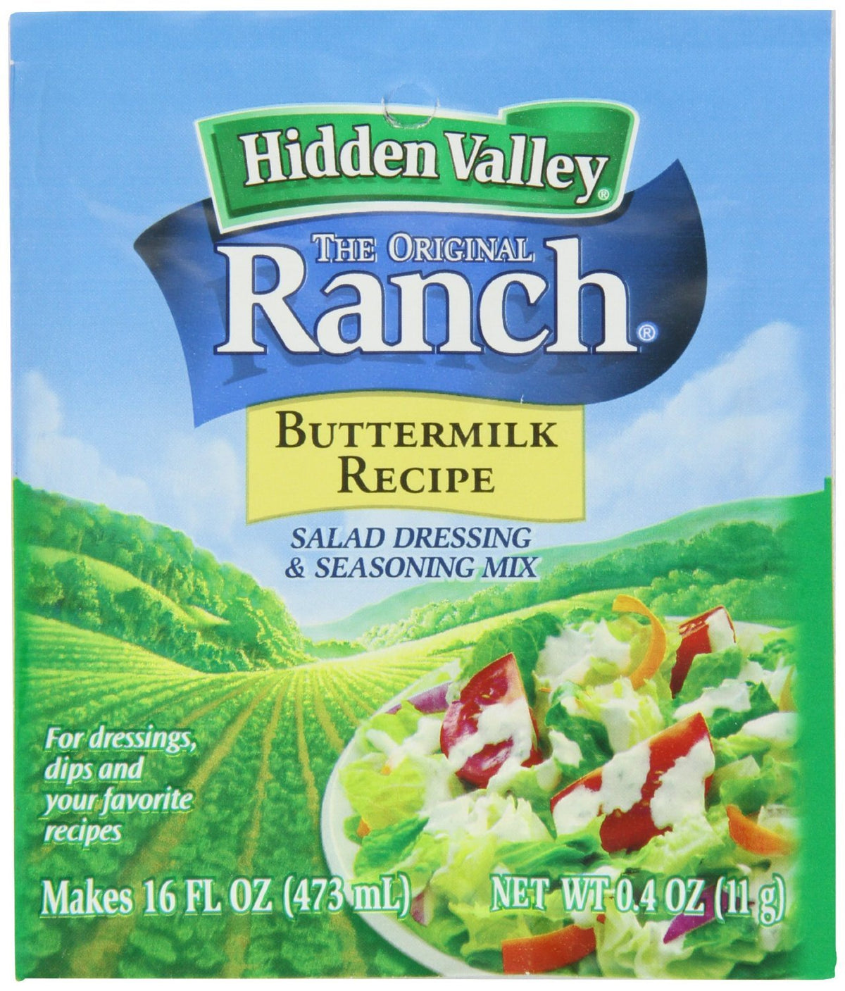 XIYNBH front packet view showing label and quick-mix convenience