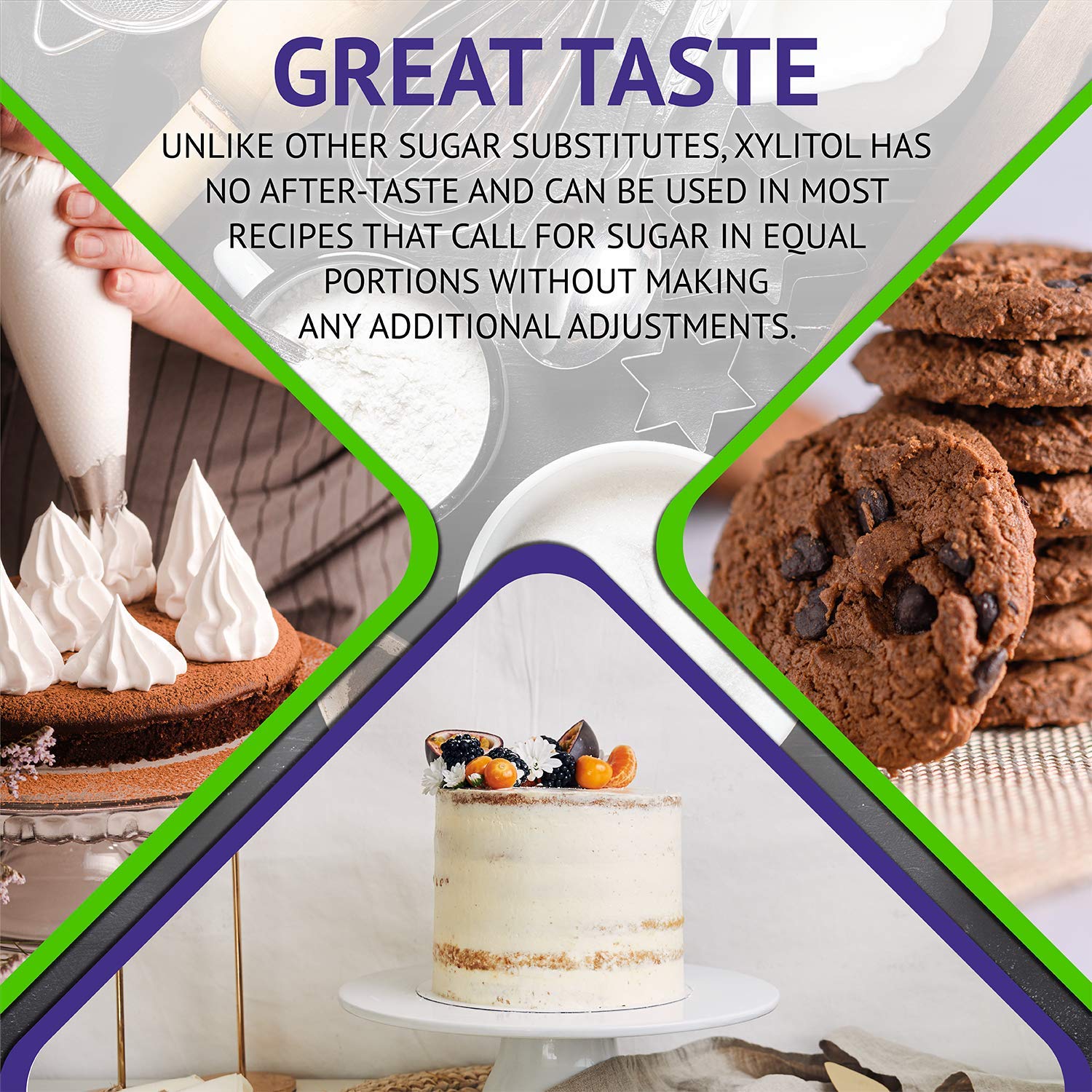 Xlear XyloSweet label close-up showing Non-GMO verification for trusted quality