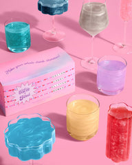 xo, Fetti close-up cotton candy bomb texture highlighting edible sparkle