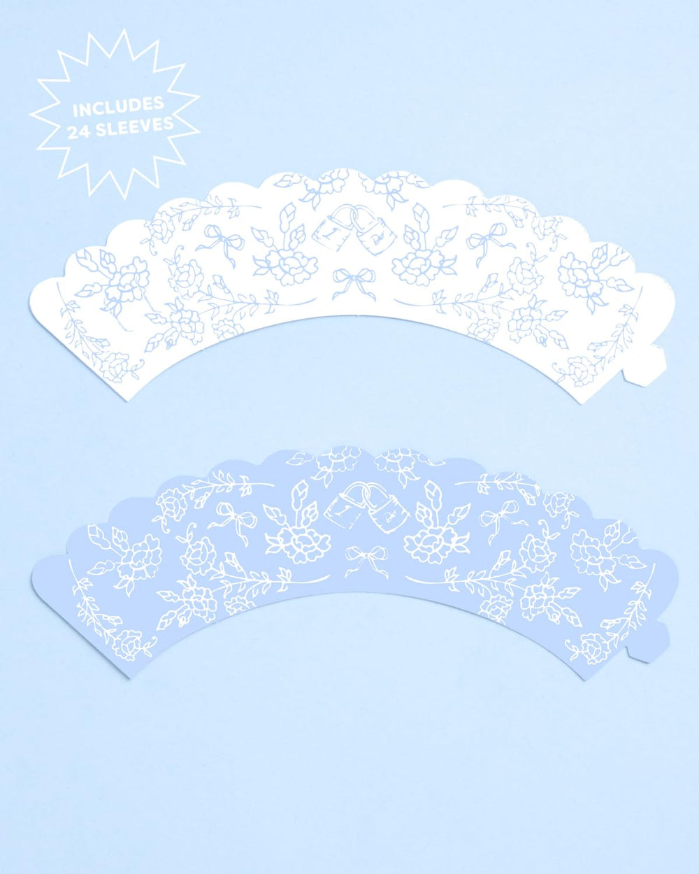 xo, Fetti close-up of cardstock texture and crisp print for photo-ready look